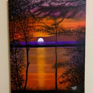 “The Colors of Sunset” Custom Painting